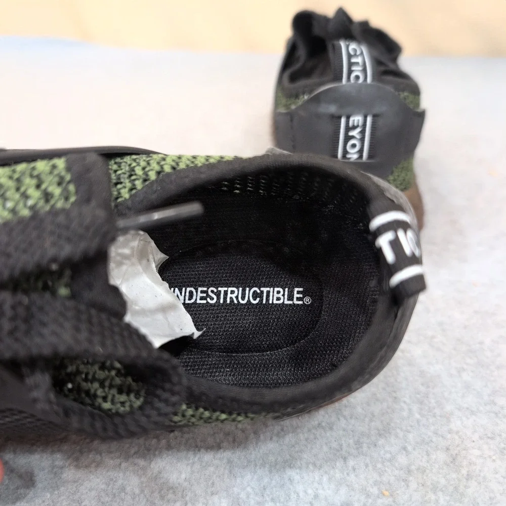 Indestructible Shoes Ryker Steel Toe Safety Sneakers Olive Green Mens 6.5 NA305 - Picture 4 of 8